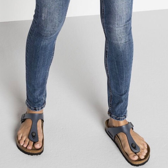 Birkenstock Shoes - Birkenstock Gizeh Thong Sandal Flor Ice Pearl Onyx